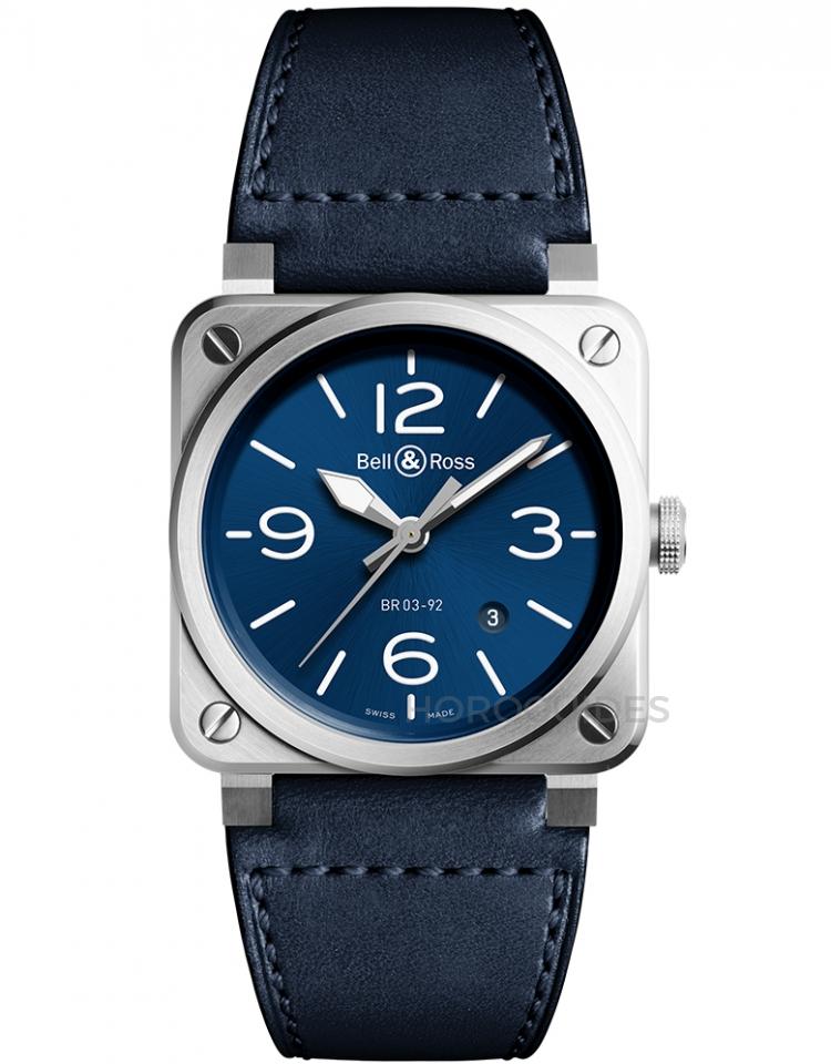 BELL & ROSS 柏萊士 - INSTRUMENTS系列 - BR0392-BLU-ST/SCA