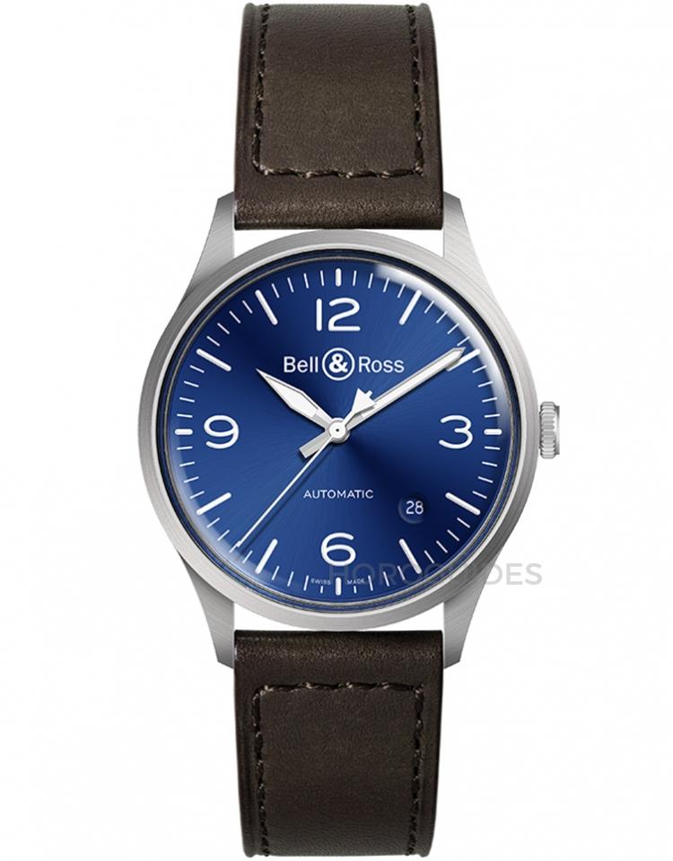 BELL & ROSS 柏萊士 - VINTAGE系列 - BRV192-BLU-ST/SCA